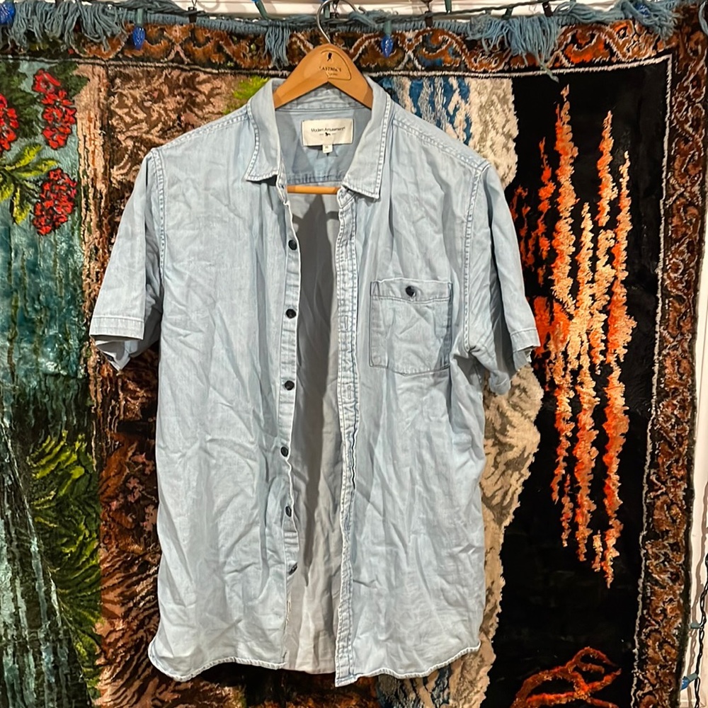Modern Amusement button up shirt